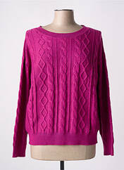 Pull violet DIANA GALLESI pour femme seconde vue