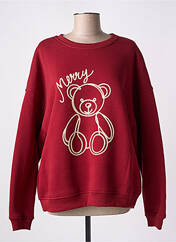 Sweat-shirt rouge LUMINA pour femme seconde vue