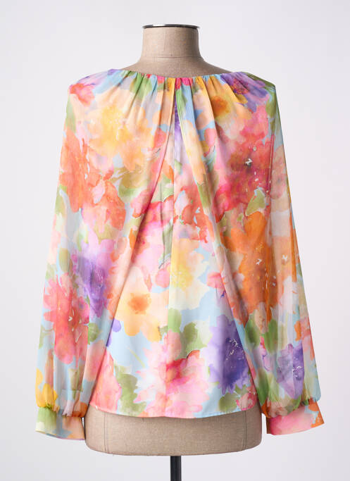 Blouse orange DIANA GALLESI pour femme