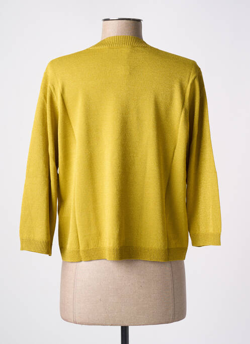 Gilet manches longues vert DIANA GALLESI pour femme