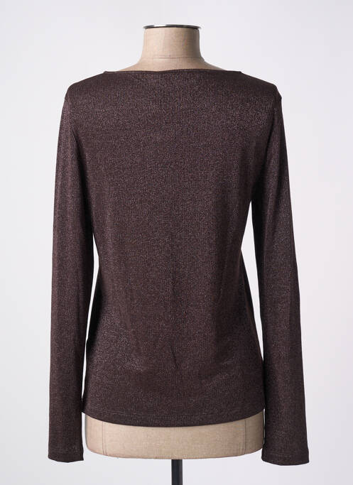 Pull marron DIANA GALLESI femme