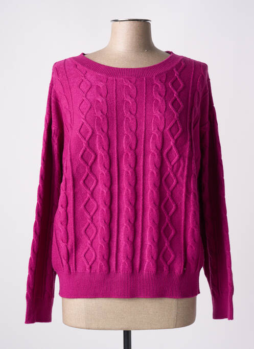Pull violet DIANA GALLESI pour femme