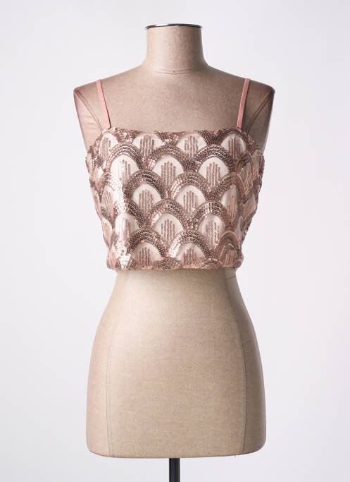 Top rose ANGELA DAVIS pour femme