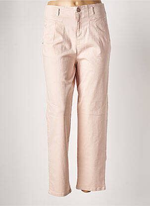 Pantalon 7/8 poches rose DIANA GALLESI femme