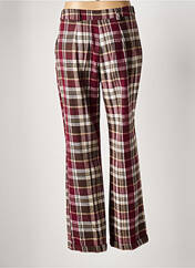 Pantalon droit rouge ALTAMIRA pour femme seconde vue