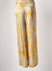 Pantalon large jaune ANGELA DAVIS pour femme seconde vue
