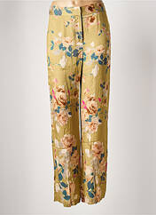 Pantalon large vert ANGELA DAVIS pour femme seconde vue