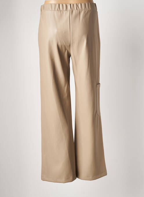 Pantacourt beige ANGELA DAVIS pour femme