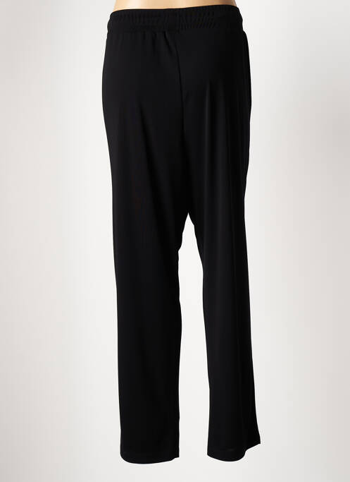 Pantalon droit noir DIANA GALLESI pour femme