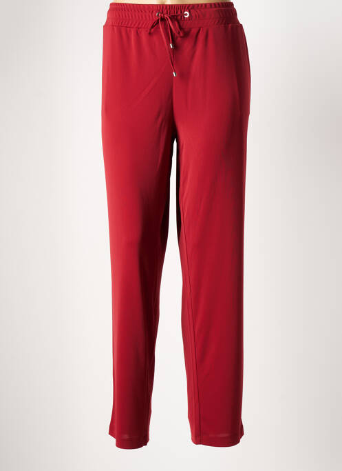 Pantalon droit orange DIANA GALLESI pour femme