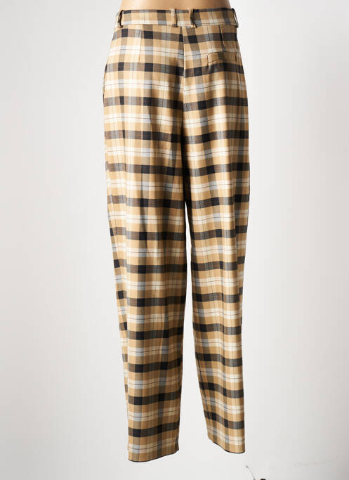 Pantalon large beige ANGELA DAVIS femme