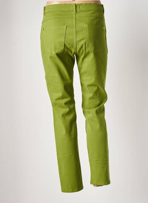 Pantalon slim vert DIANA GALLESI pour femme