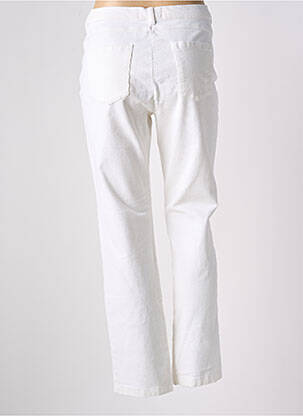 Pantalon droit stretch taille normale beige DIANA GALLESI femme