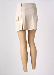 Jupe courte beige ANGELA DAVIS pour femme seconde vue