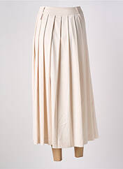 Jupe longue beige ANGELA DAVIS pour femme seconde vue