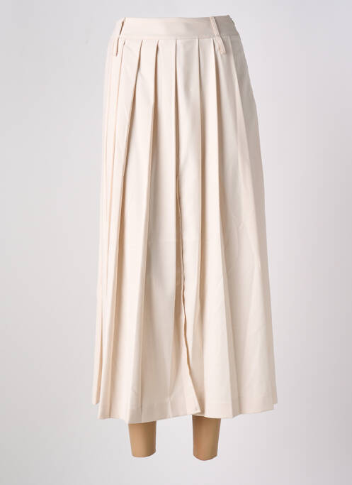 Jupe longue beige ANGELA DAVIS pour femme