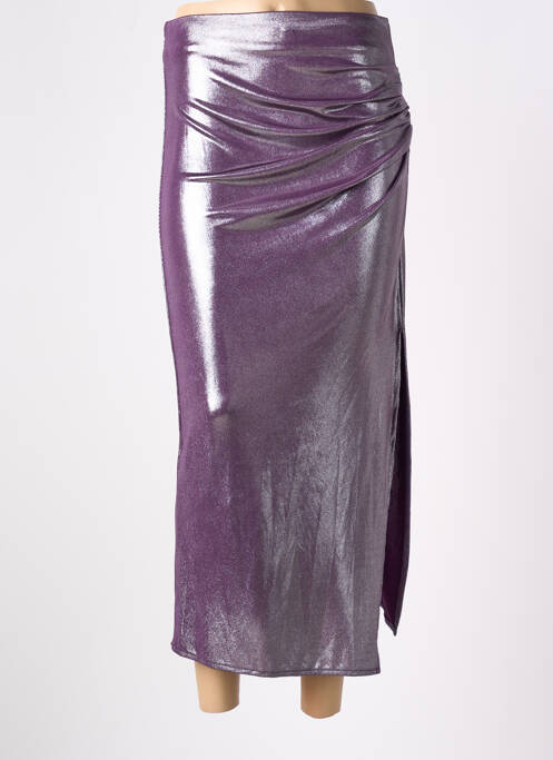Jupe longue violet LUMINA pour femme