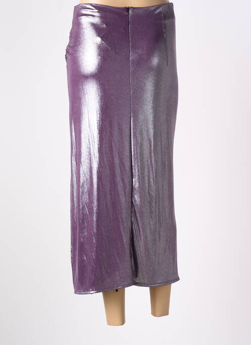 Jupe longue violet LUMINA pour femme