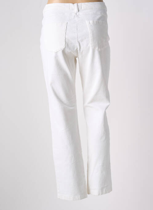 Pantalon droit beige DIANA GALLESI pour femme