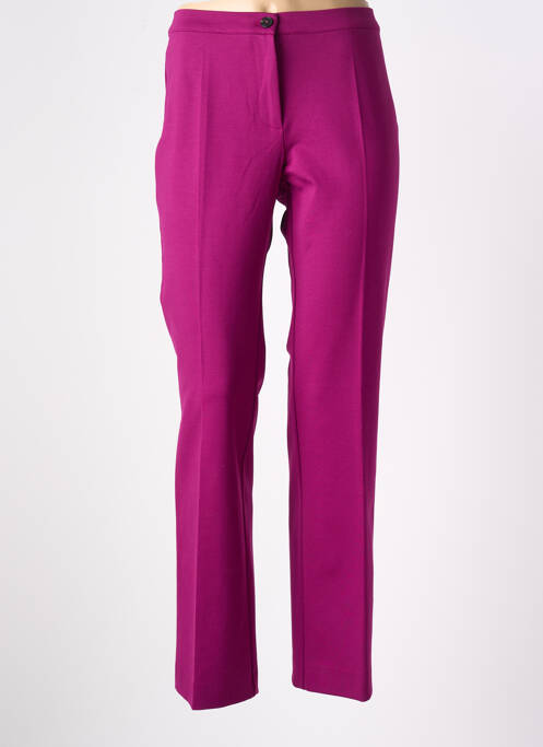Pantalon slim violet DIANA GALLESI pour femme