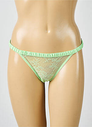 Culotte stretch vert LOVE STORIES femme