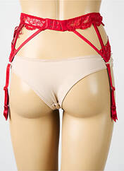 Guêpière/Porte-jarretelle rouge LISE CHARMEL pour femme seconde vue