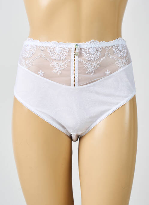Culotte haute blanc EMPREINTE pour femme