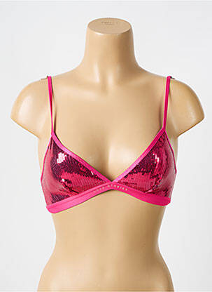 Soutien-gorge sans armature haut soutien-gorge moulé rose LOVE STORIES femme
