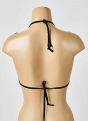 Haut de maillot de bain noir VERY ZEN pour femme seconde vue