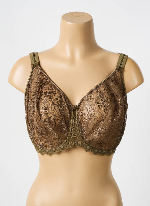 Soutien-gorge vert EMPREINTE pour femme