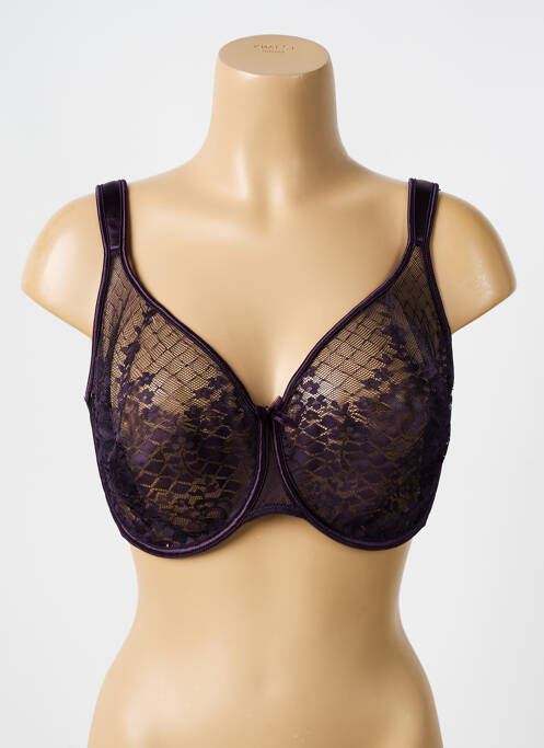 Soutien-gorge violet EMPREINTE pour femme