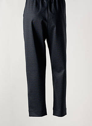 Pantalon droit taille élastique gris FRANCK ANNA femme