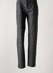Pantalon droit gris GEVANA pour femme seconde vue