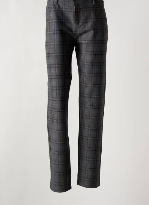 Pantalon droit gris GEVANA pour femme