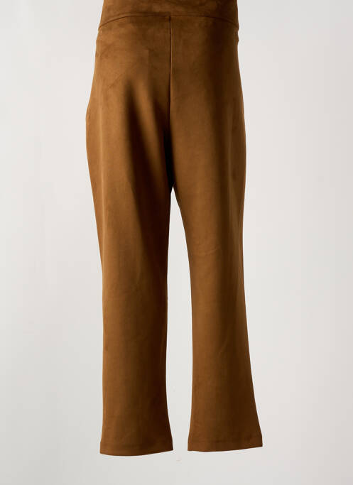 Pantalon slim marron NO SECRET pour femme