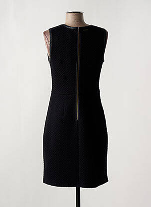 Robe mi-longue sans manche sans manche noir ONE STEP femme