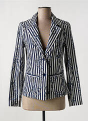 Blazer bleu LAUREN VIDAL pour femme seconde vue