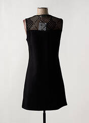 Robe courte noir JAUNE ROUGE pour femme seconde vue