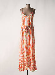 Robe longue orange LOLA CASADEMUNT pour femme seconde vue