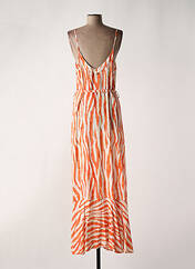 Robe longue orange LOLA CASADEMUNT pour femme seconde vue