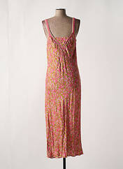 Robe longue rose EVA KAYAN pour femme seconde vue