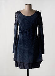 Robe mi-longue bleu DANIELA DALLAVALLE pour femme seconde vue