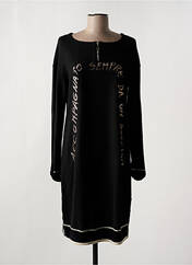Robe mi-longue noir ELISA CAVALETTI pour femme seconde vue