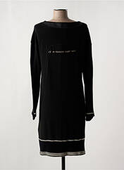 Robe mi-longue noir ELISA CAVALETTI pour femme seconde vue