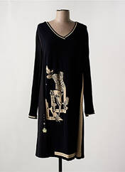 Robe mi-longue noir ELISA CAVALETTI pour femme seconde vue