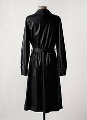 Robe mi-longue noir LAUREN VIDAL pour femme seconde vue