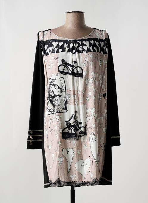 Robe courte noir ELISA CAVALETTI pour femme