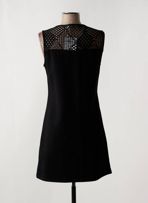 Robe courte noir JAUNE ROUGE pour femme