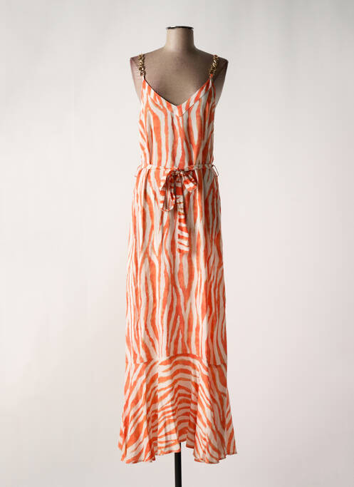 Robe longue orange LOLA CASADEMUNT pour femme