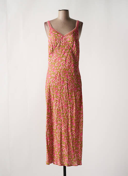Robe longue rose EVA KAYAN pour femme